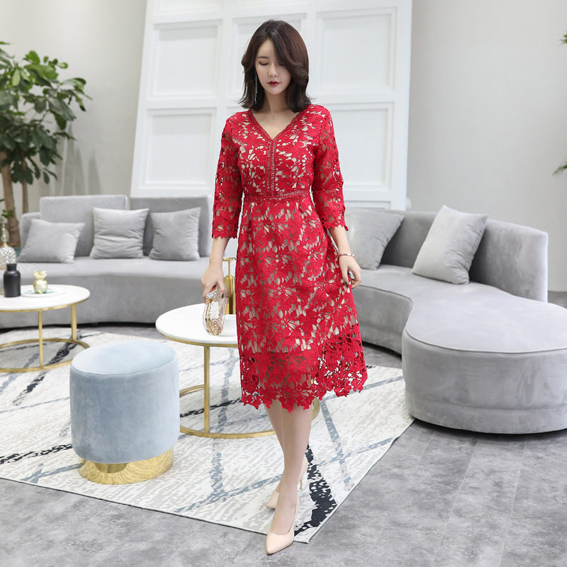 大码女装胖mm2022年春夏季新款胖人服饰韩版200斤新款连衣裙时尚