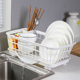 塑料碗碟沥水置物架 厨房用品大全神器放碗架 水槽餐具碗筷收纳盒