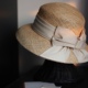Earthtone“浅草”天然宝草+日本醋酸！法式复古赫本灯罩草帽礼帽