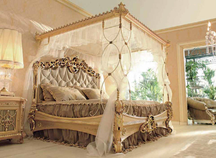 包邮 欧式实木双人床奢华雕花法式主卧床婚床宫廷太子床别墅床   现价