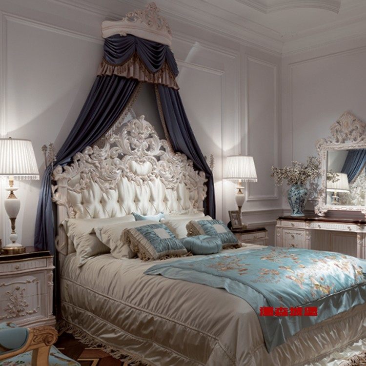 特价大圆床双人床 欧式