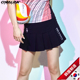 可莱安羽毛球裙韩国进口网球裙2021新款女透气速干时尚修身运动裙