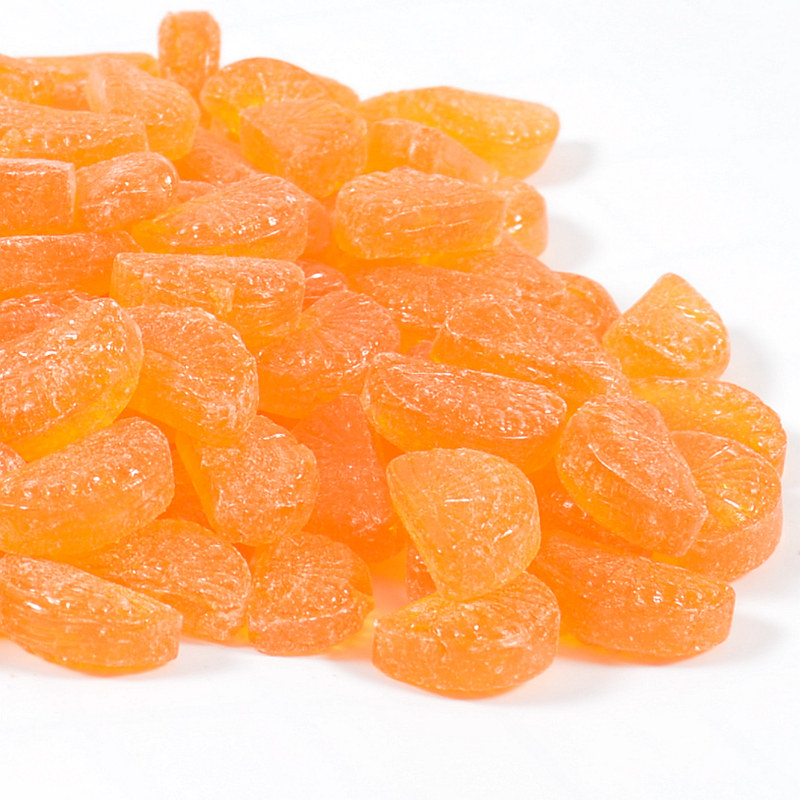 哈尔滨老式水果杂拌糖橘子瓣糖光腚糖儿时老味道散装糖果一斤袋装