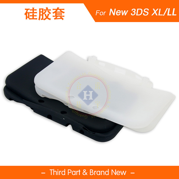 new 3DSLL主机保护套 NEW 3DSXL硅胶套软套 新大三主机保护软壳