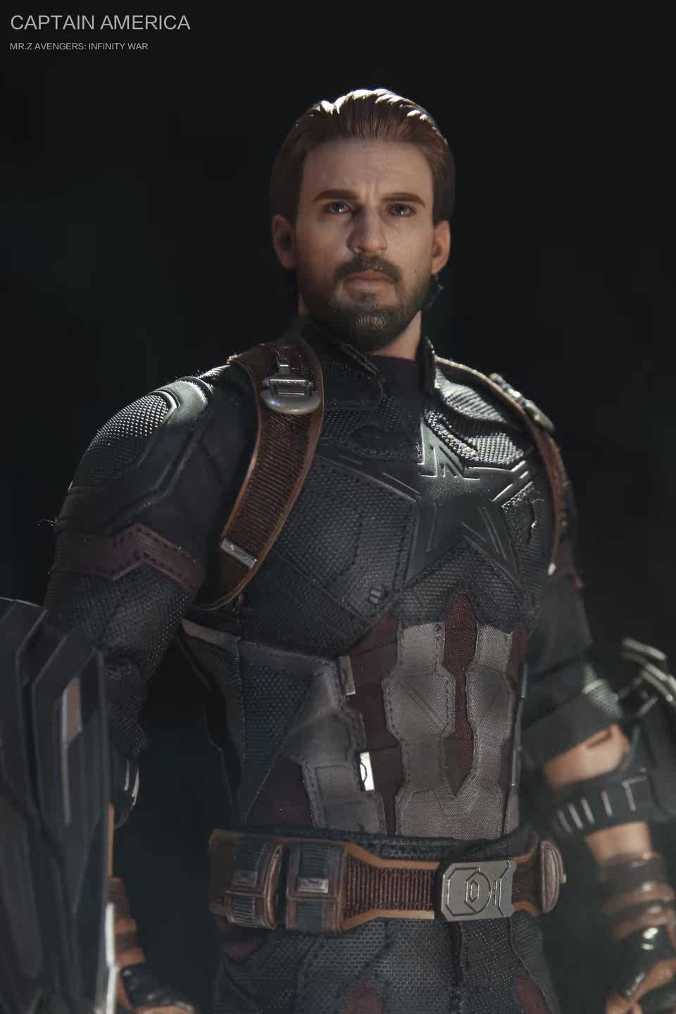 现货ht hottoys美国队长复仇者联3别注豪华版mms481手办可动人偶