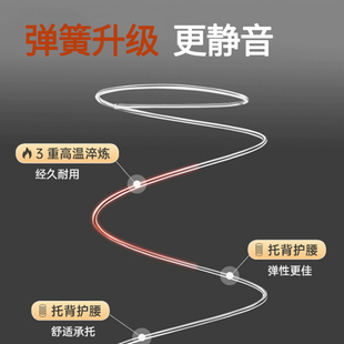 新品床垫2米乘2米2席梦思独立弹簧家用双人椰棕硬乳胶软1.50m两面