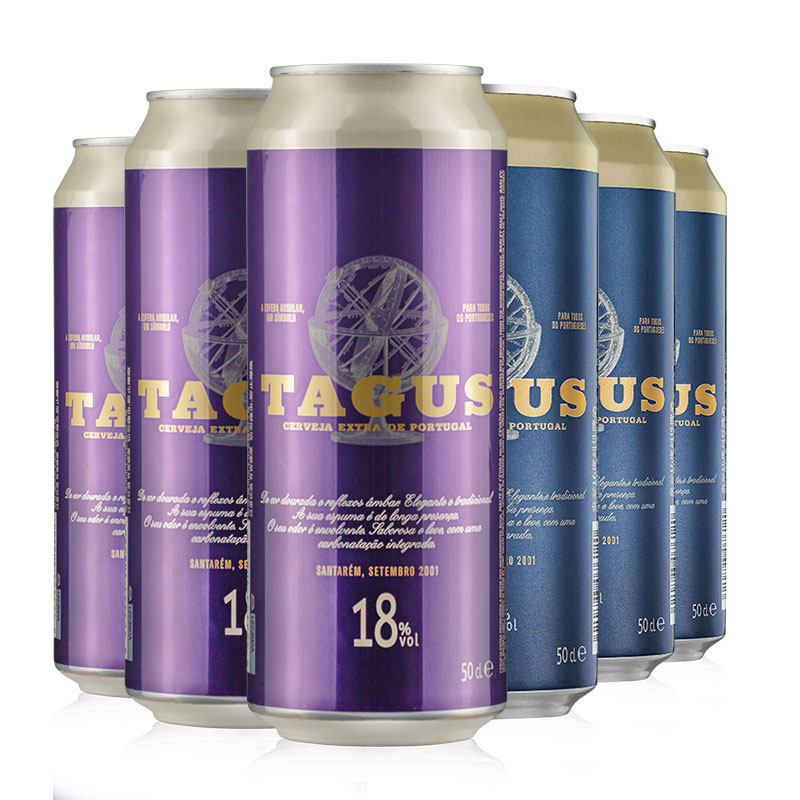 西班牙进口烈性啤酒泰谷16度18度烈性高度啤酒6罐装精酿啤酒500ml