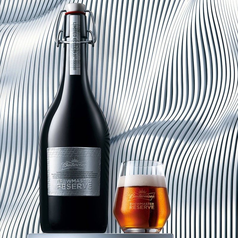 【现货速发】百威大师臻藏啤酒798ml 限量款百威精酿礼盒装