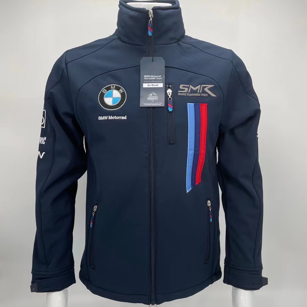 BMW宝马厂队服BSB赛事软壳夹克赛车服运动保暖防水外套