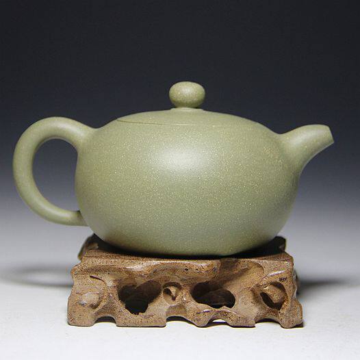 国家级助理工艺师 尹晓峰 稀有豆青泥 鱼戏莲叶间 375cc