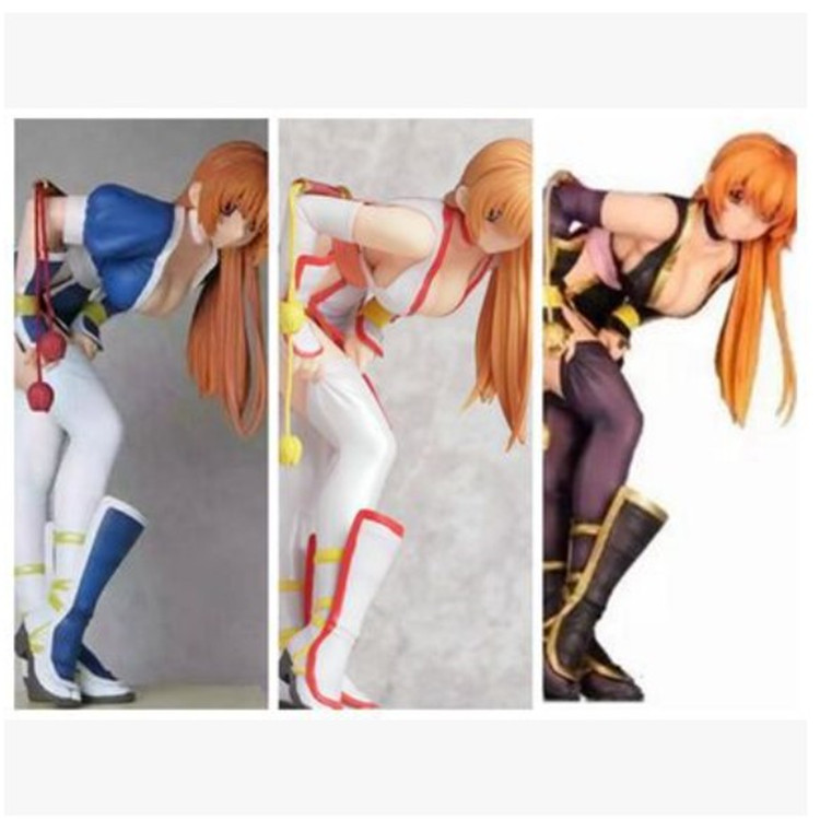 元祖模型 dead or alive 死或生 格斗 白蓝黑霞 手办机箱摆件