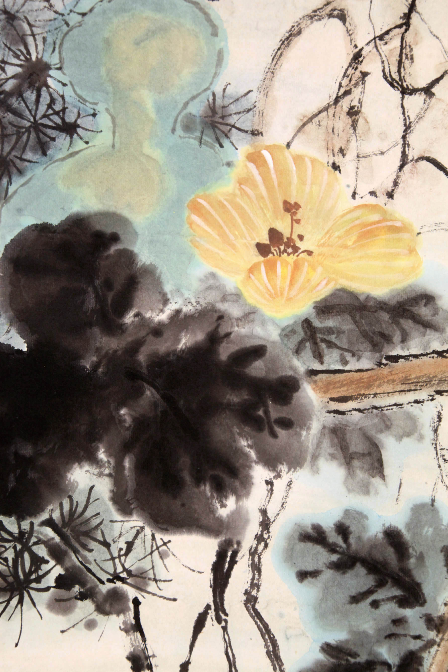 杨善深 《葫芦藤下》