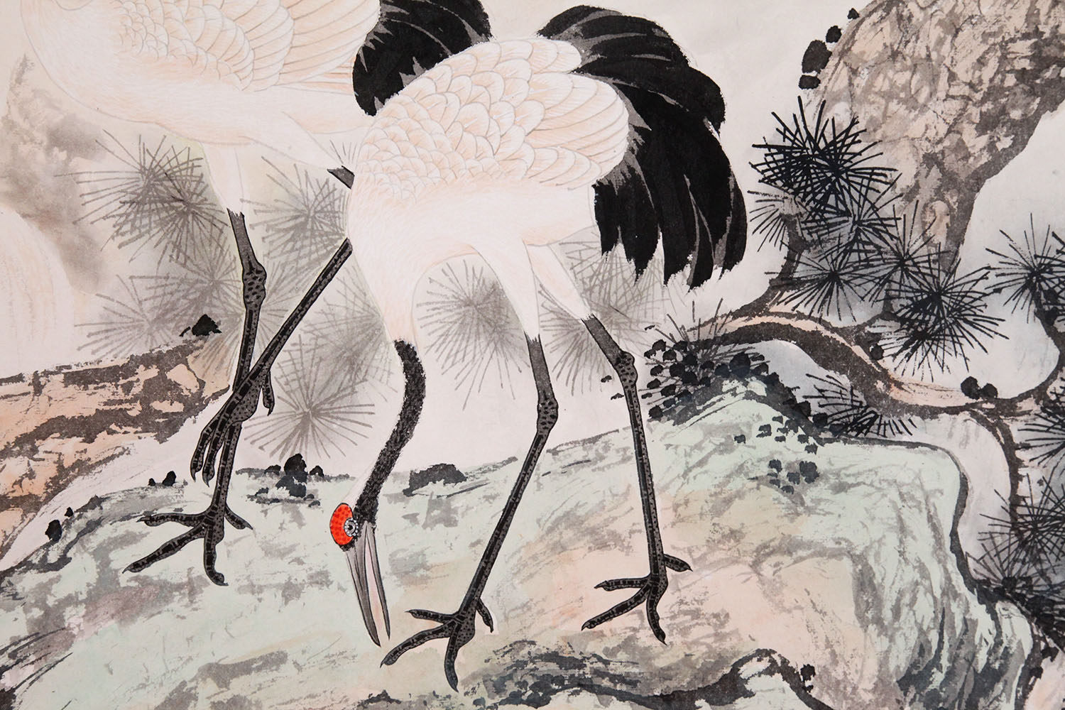 溥佐《松鹤图》