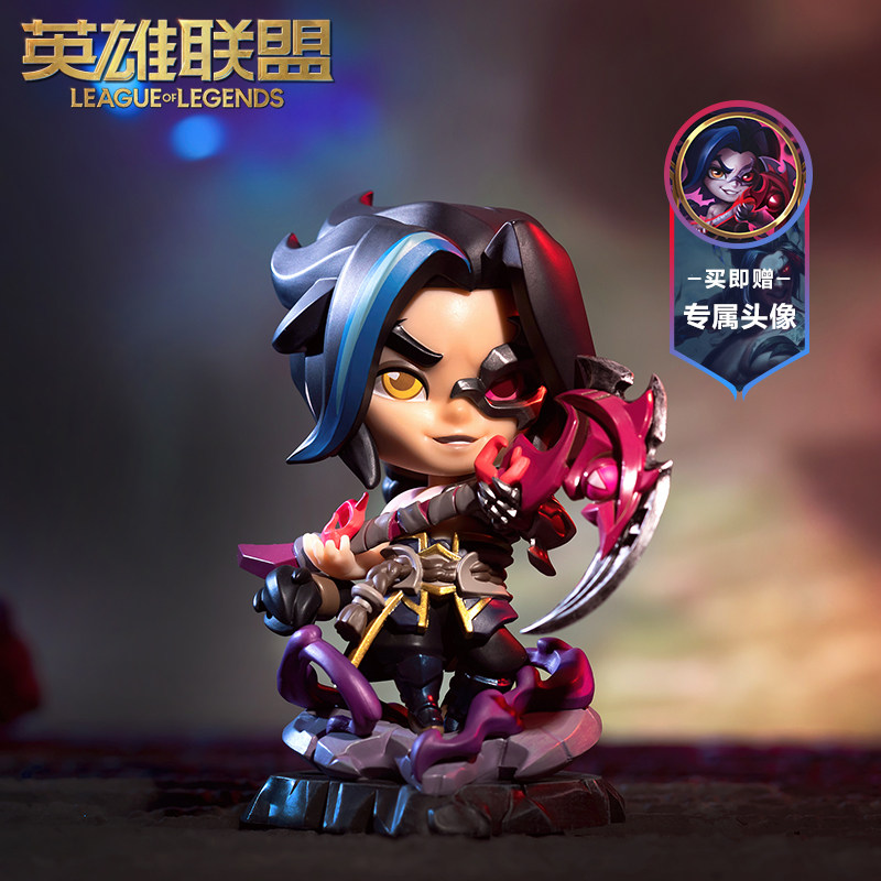 英雄联盟lol 影流之镰 凯隐 手办新款q版手办模型摆件