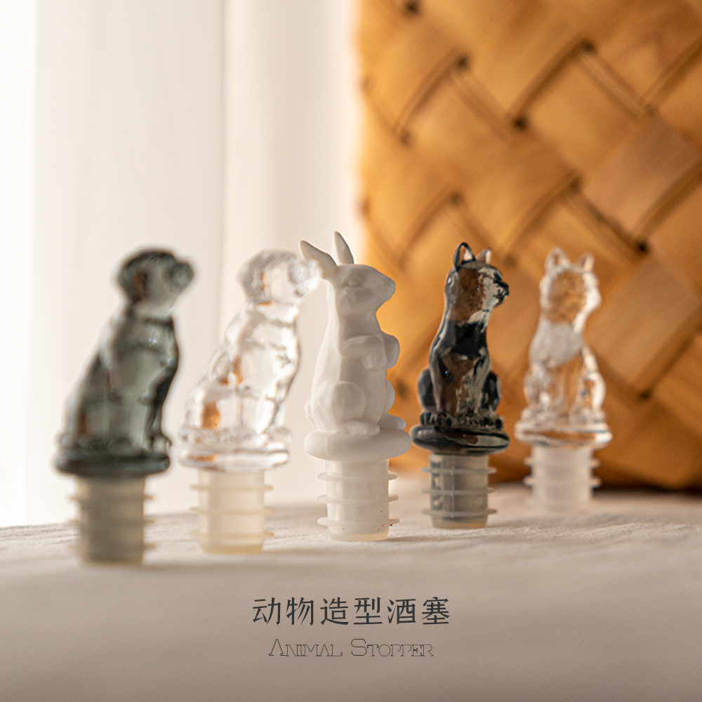 Lovely animal modelling Cork Wine seal up Fresh keeping Wine stopper wine stopperin the Tableware , Flagon/Wineglass/Wine , Wine stopper category - from Buy2taobao.com to provide professional Taobao agent buy service
