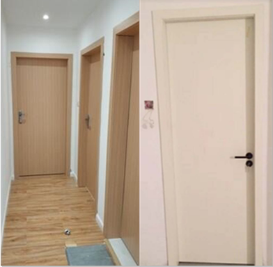 宁波环保室内套装木门烤漆卧室门免漆生态门实木复合房门门套定做