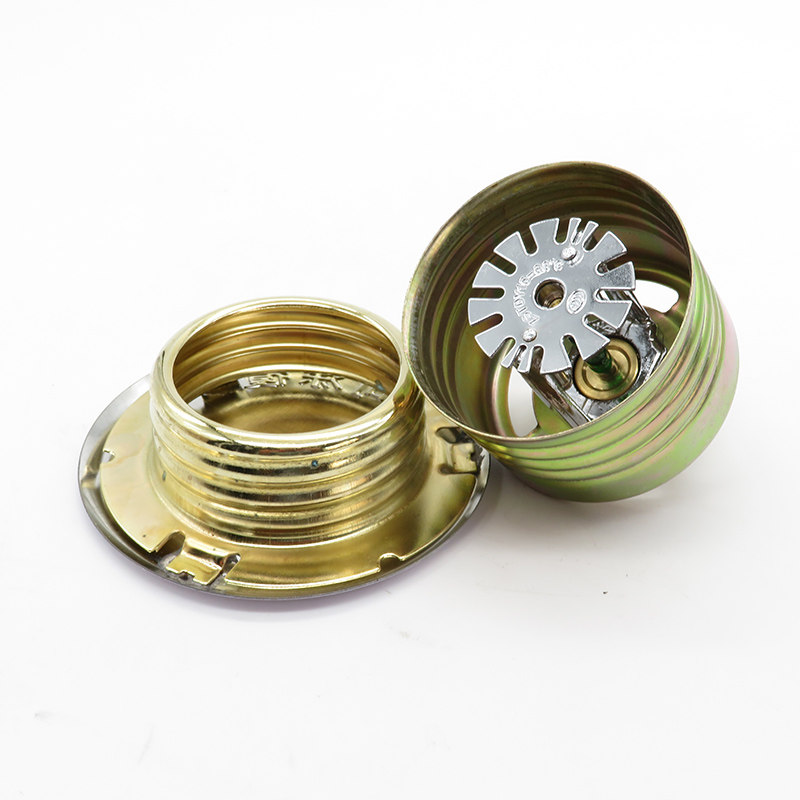 包邮 93°c酒店厨房高温吊顶隐藏隐蔽式暗装消防喷淋头 消防隐蔽喷头