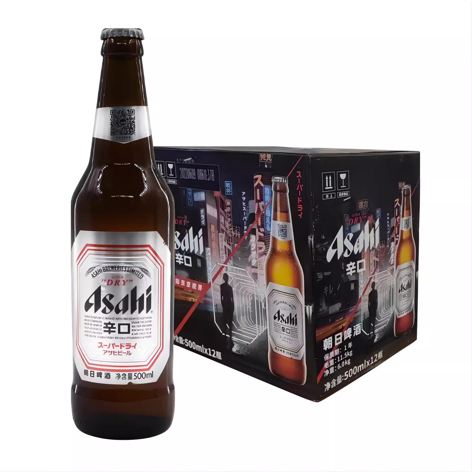 【国产】日本风味朝日啤酒超爽生啤酒