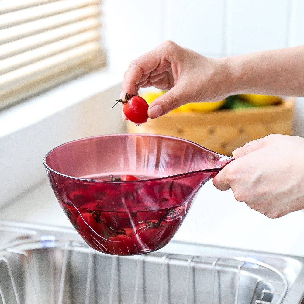 日式水瓢水勺家用厨房水舀子木把加厚塑料长柄大号创意水漂