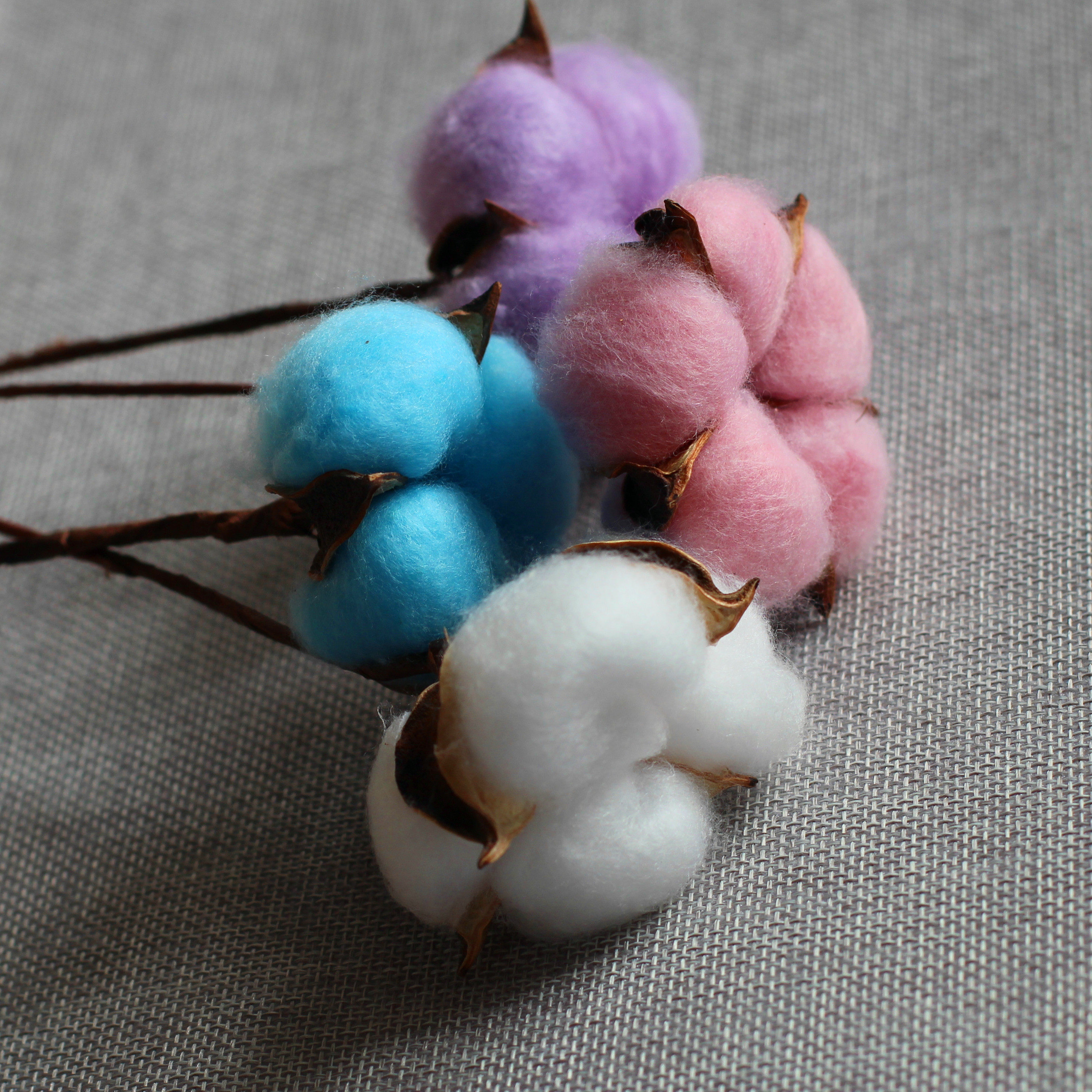 特价棉花花束 家居摆设_棉花干花永生花装饰花工艺品小清新家居摆设网