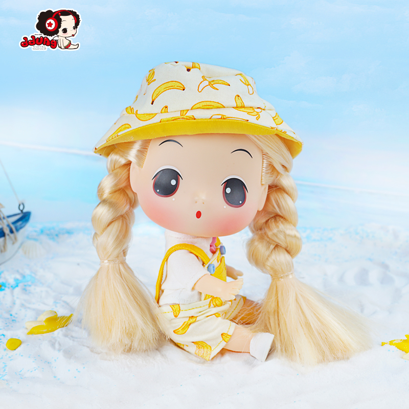 ddung冬己迷糊娃娃女孩洋娃娃18cm可爱换装萌娃ins少女心公主娃娃