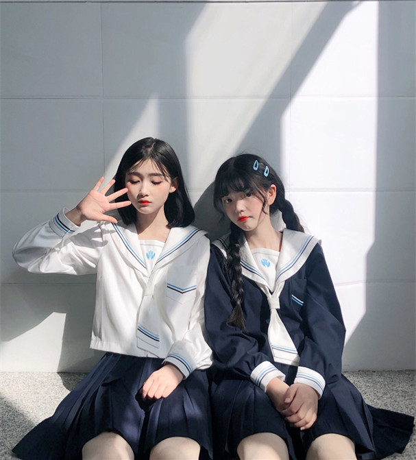 北苇(现货)霁雪高 关西襟异色三本线 绀身白身jk制服 长袖在类目 女装/女士精品, 套装/学生校服/工作制服, 学生校服中 - 来自Buy2taobao.com提供专业的淘宝代购服务