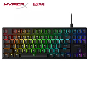 HyperX极度未知阿洛伊起源87/104机械键盘电竞游戏办公USB有线