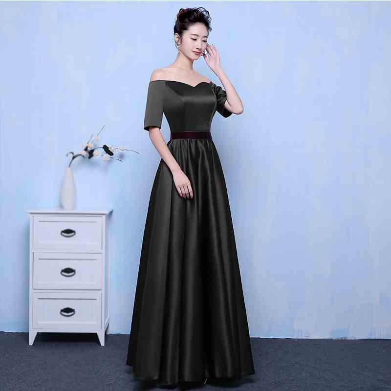 主持人禮服女畢業禮服學生加肥加大碼晚裝胖mm宴會晚禮服長款新款在類目 女裝/女士精品, 婚紗/旗袍/禮服, 禮服/晚裝中 - 來自Buy2taobao.com提供專業的淘寶代購服務