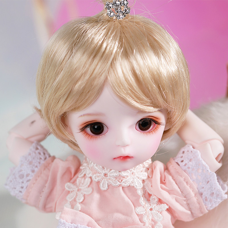 全套bjd娃娃1/6分sd女娃 cream 棉花糖 粉色 逼真玩偶 手办 礼品