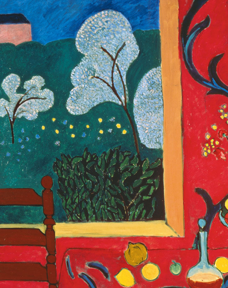 亨利.马蒂斯《桌布》数码版画