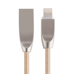 AT-J 适用于iPhone6S数据线苹果7P充电线iPad5通用合金USB快充线