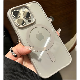 适用苹果15Promax手机壳Magsafe磨砂磁吸iPhone14Promax简约高级感13/14亚克力防摔12pro情侣男女11新款耐脏