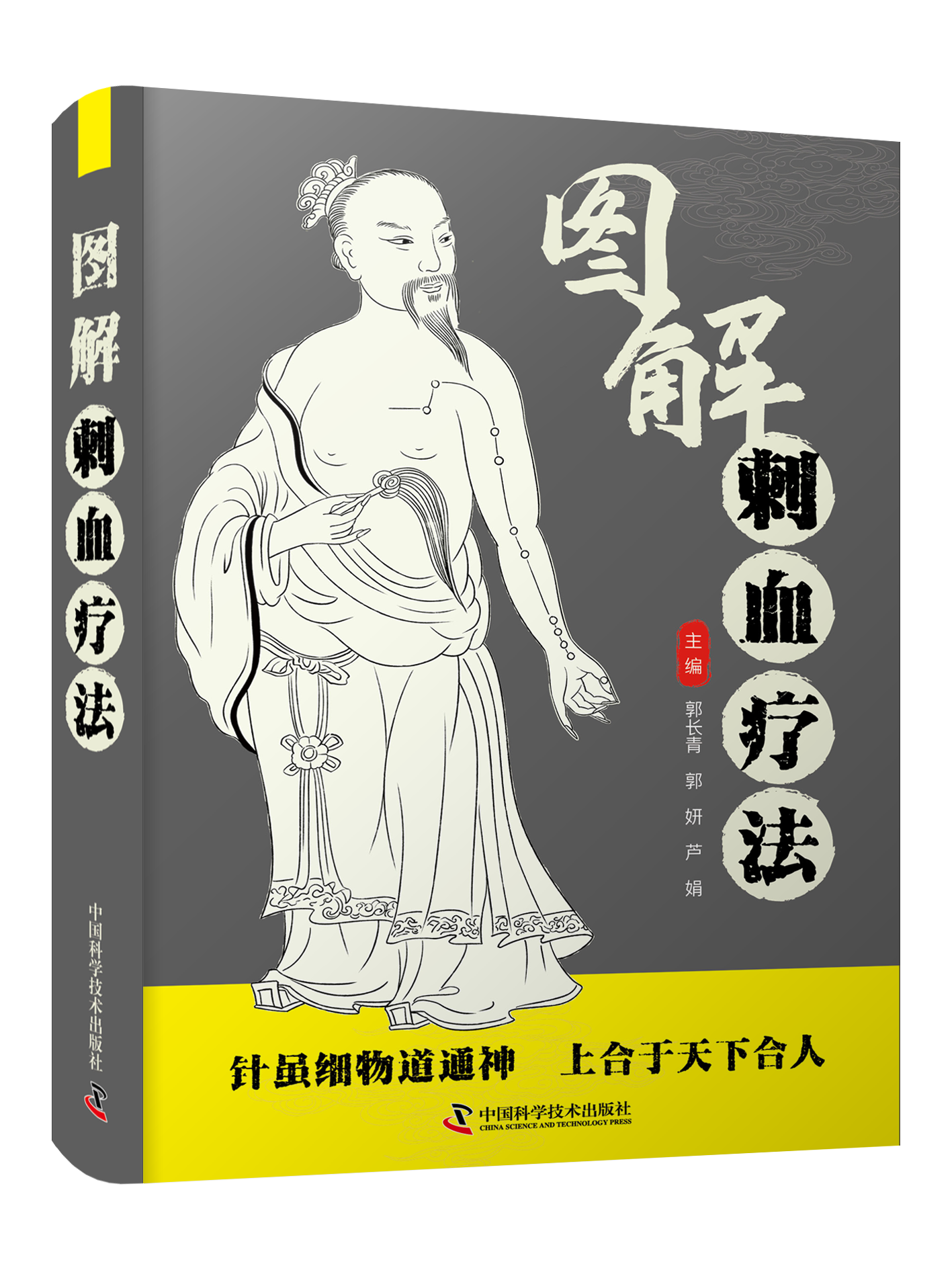 图解刺血疗法 针虽细物道通神，上合于天下合人