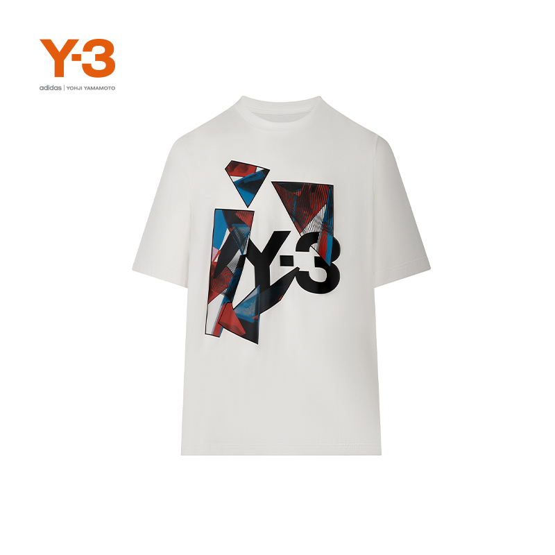 Y-3/Y3山本耀司情侣款短袖T恤夏季印花休闲宽松字母logoIL1789