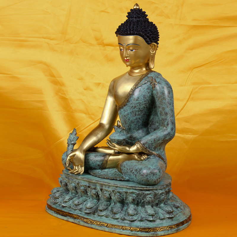 7.53kg 药师琉璃光王如来 药师佛 寺西禅院 佛法加持