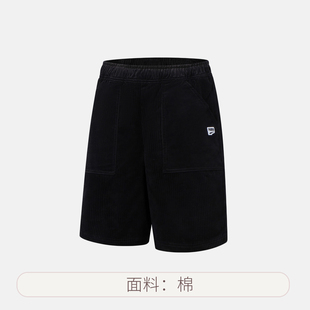 PUMA彪马短裤男夏季新款灯芯绒工装运动裤休闲五分短裤537354