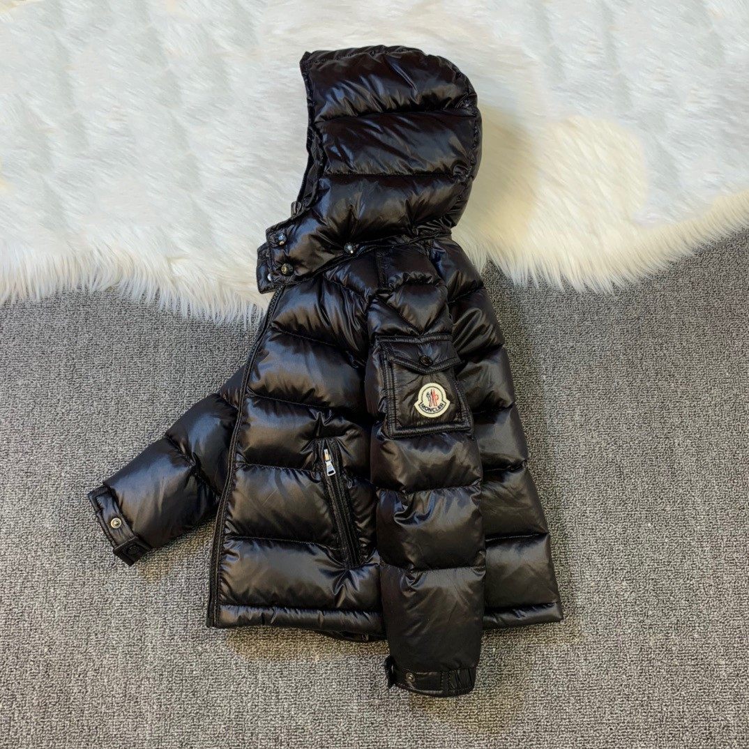蒙口羽绒服女童_巴拉巴拉2021新款秋冬麦顿蒙口儿童羽绒服男女加厚