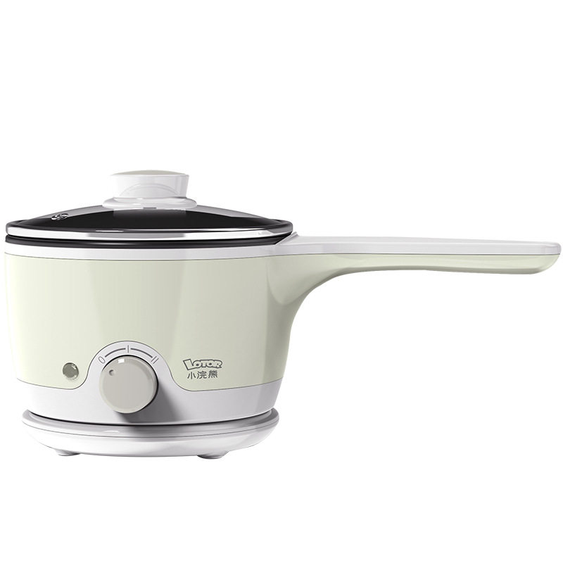 小浣熊电炒锅宿舍迷你电煮锅小型电热学生迷你小电锅单人双人寝室