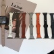 CRINA.SHOP适用苹果手表真皮小蛮腰表带iwatch6SE7代新款气质表带