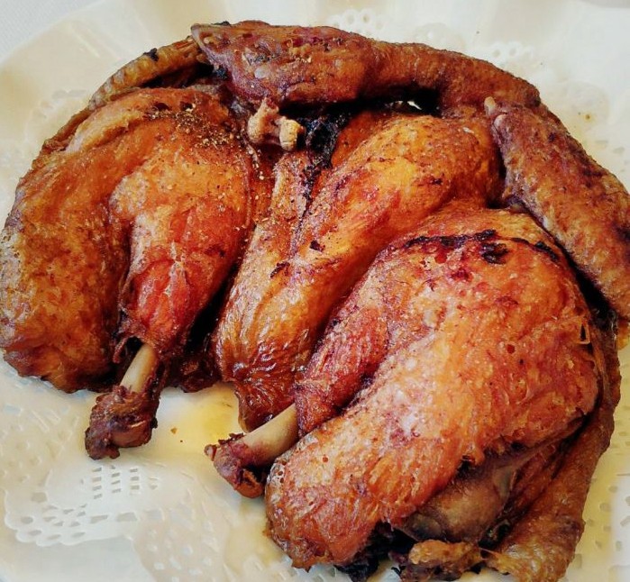 豊澤園丰泽园饭店 香酥鸡王1只 鲁菜即食熟食炸鸡肉酥嫩闪送顺丰