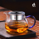 创典公道杯玻璃加厚耐热分茶器过滤茶杯功夫茶具套装家用透明茶海