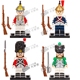 兼容乐高拿破仑战争瑞士荷兰西班牙意大利骑士兵拼装积木人仔玩具