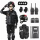 儿童警官服装警男童特种兵套装夏季小军装特警幼儿园角色扮演服装