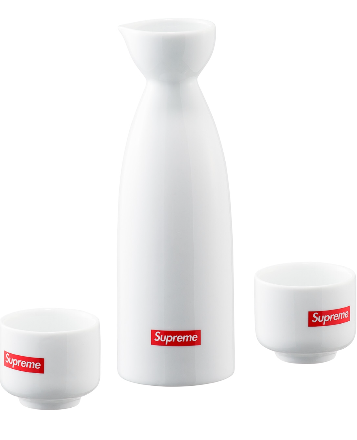 现货17FW Supreme Sake Set 清酒杯 酒壶 套装|ruв категории посуда, до дна/бокал/вино, вино suite - от Buy2taobao.com для оказания профессиональной услуги покупки агента Taobao