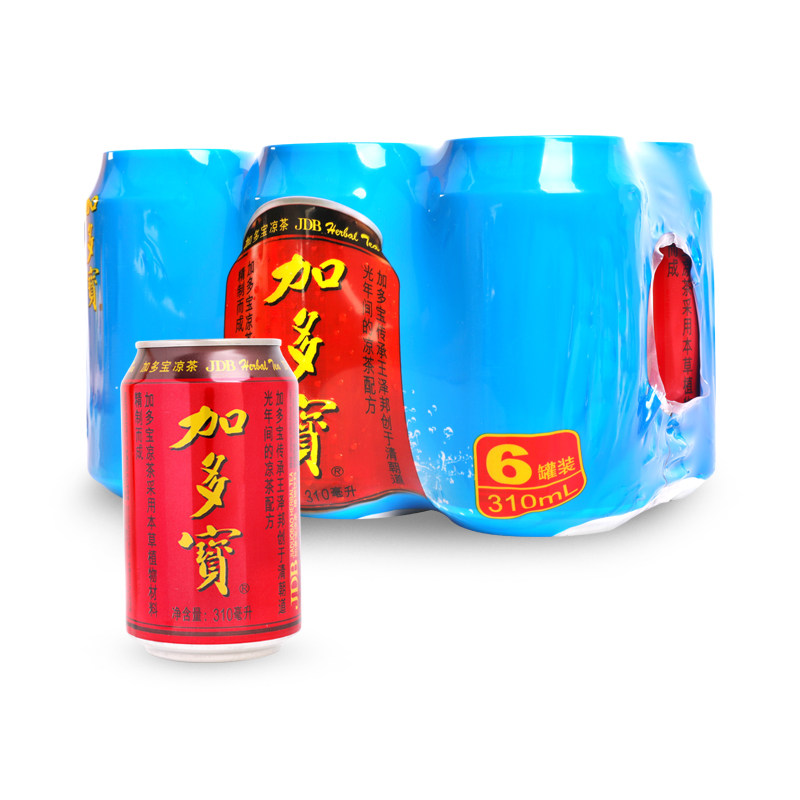 (今日10折)加多宝凉茶饮品310毫升*6罐/组—凉茶