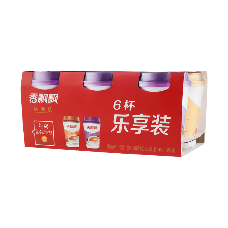 香飘飘6杯乐享装80g*6杯/组|msdalam kategori kopi/oatmeal/Dibancuh ke dalam teh, Lotus root kanji/oatmeal/minuman Chong, teh, Secawan teh - dari Buy2taobao.com untuk memberikan perkhidmatan ejen Taobao profesional membeli