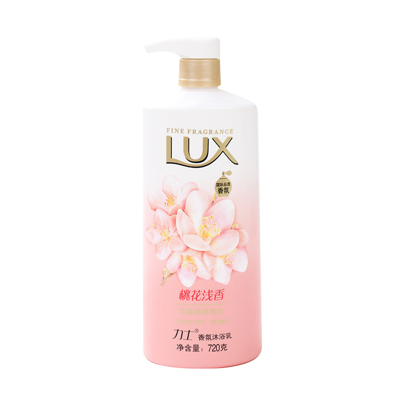 力士香氛沐浴乳桃花浅香720g/瓶