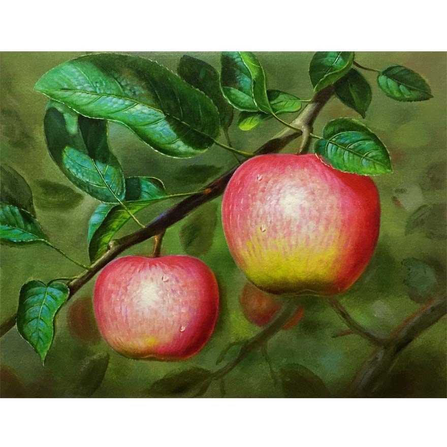 【双十二】杜晓枫 《平安果》 布面油画