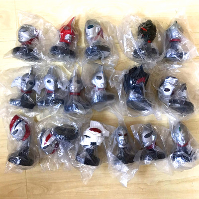 万代奥特曼光之巨人头像雷欧奥特之王扎基贝利亚高斯邪恶初代杰诺
