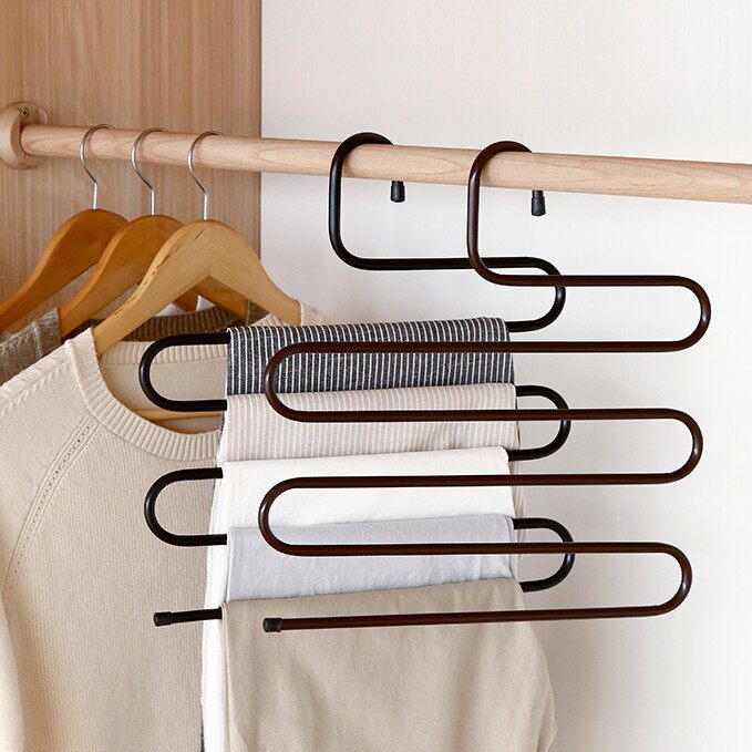 加厚s型多层家用多功能宜家裤架